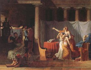 Jacques-Louis  David The Lictors Bring to Brutus the Bodies of His Sons,Paris (mk05) Germany oil painting art